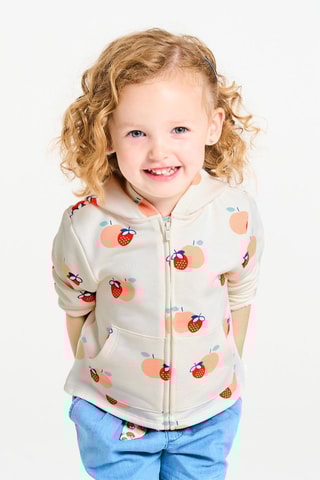 Sweater met Capuchon - Wit - Obaïbi