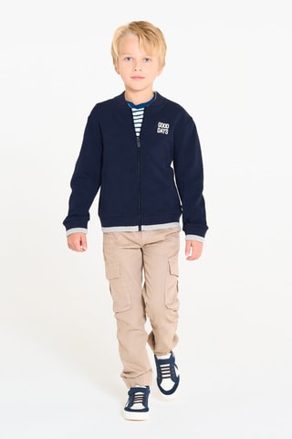 Sweater - Marineblauw - Okaïdi