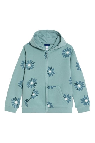 Sweater met Capuchon - Blauw - Okaïdi
