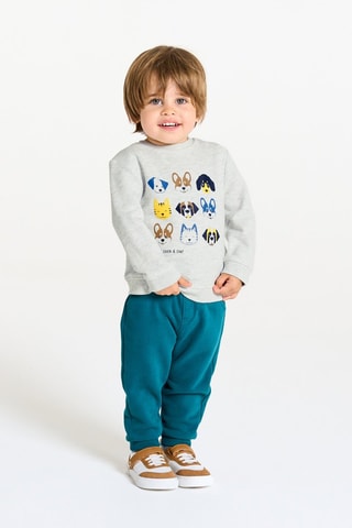 Sweater - Gemêleerd Lichtgrijs - Obaïbi