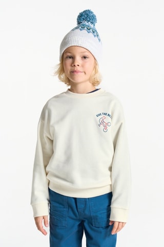 Sweater - Wit - Okaïdi