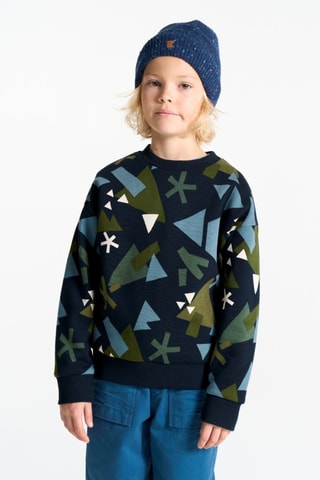 Sweater - Marineblauw - Okaïdi