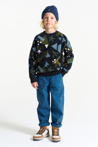 Sweater - Marineblauw - Okaïdi