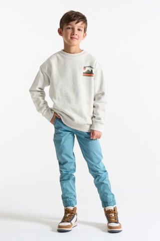 Sweater - Gemêleerd Grijs - Okaïdi