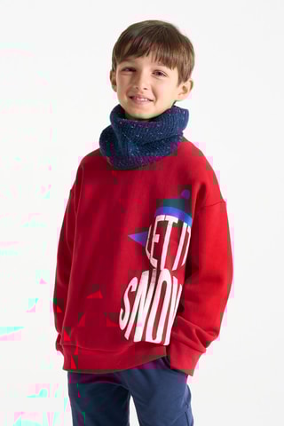 Sweater - Rood - Okaïdi