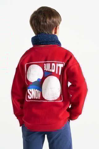 Sweater - Rood - Okaïdi