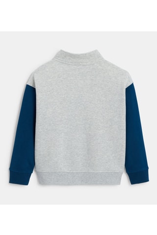 Sweater - Gemêleerd Grijs - Okaïdi
