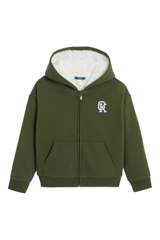 Sweater met Capuchon - Kaki - Okaïdi