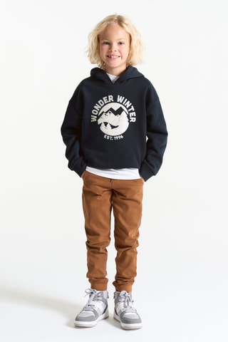 Sweater met Capuchon - Donkergrijs - Okaïdi