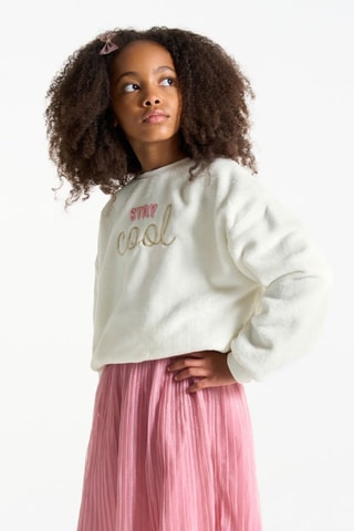 Sweater - Wit - Okaïdi