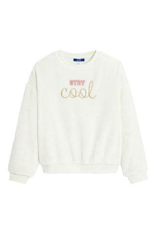 Sweater - Wit - Okaïdi