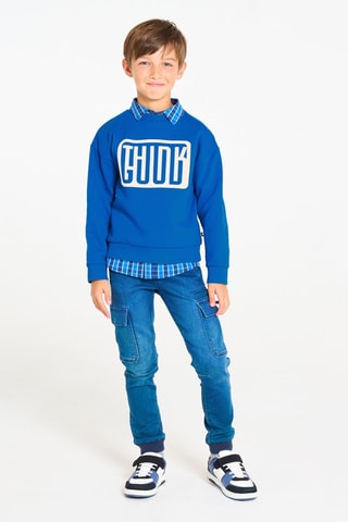 Sweater - Felblauw - Okaïdi