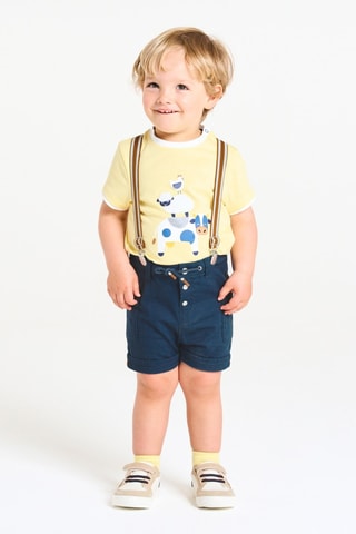 Short - Marineblauw - Obaïbi