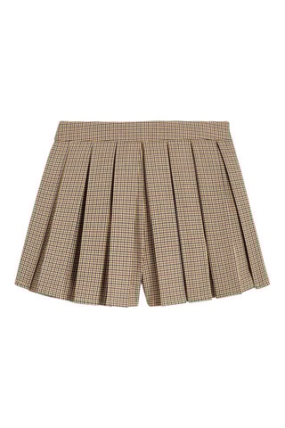 Geplooid Short - Lichtbruin - Okaïdi