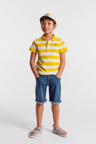 Jeansbermuda Marineblauw - Okaïdi