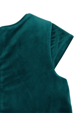 Velours Kruippakje Groen - Obaïbi