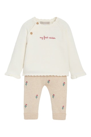 Trui en Broek - Beige - Obaïbi