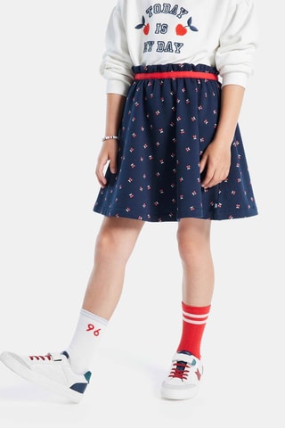 Rok Marineblauw - Okaïdi