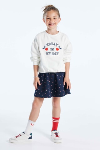 Rok Marineblauw - Okaïdi