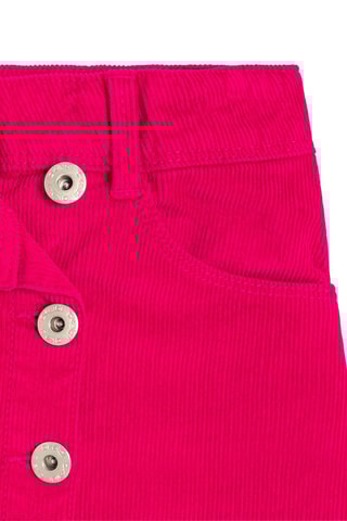 Velours Shortrok - Fuchsia - Okaïdi