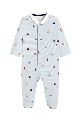 Pyjama - Hemelsblauw - Obaïbi -