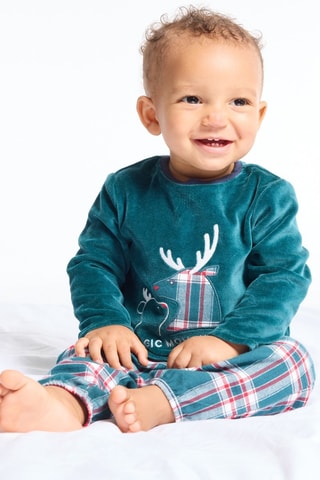 Pyjama - Donkergroen Obaïbi