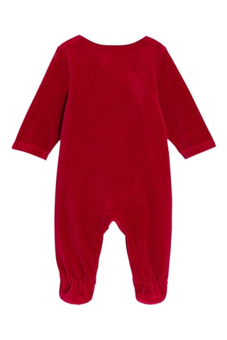 Velours Kruippakje - Rood - Obaïbi