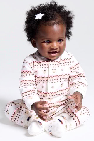 Velours Pyjama - Rood - Obaïbi