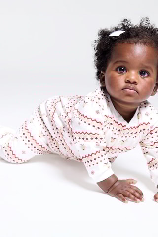 Velours Pyjama - Rood - Obaïbi
