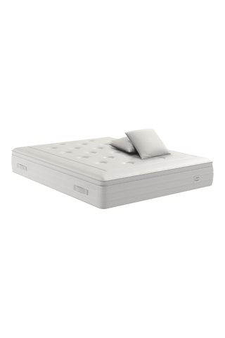 Ensemble matelas à ressorts ensachés Reflexion et 2 oreillers - Epaisseur 33 cm - Ferme