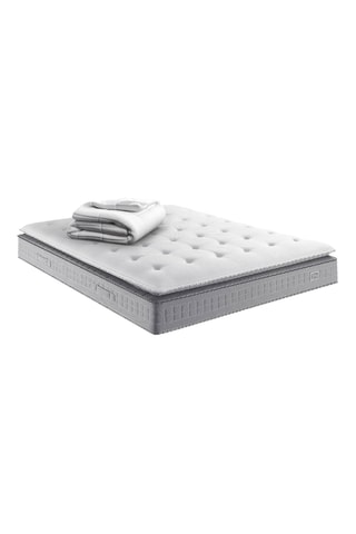 Ensemble matelas à ressorts ensachés Extension et couette - Epaisseur 29 cm - Ferme