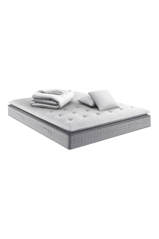 Ensemble matelas à ressorts ensachés Extension, couette et 2 oreillers  - Epaisseur 29 cm - Ferme