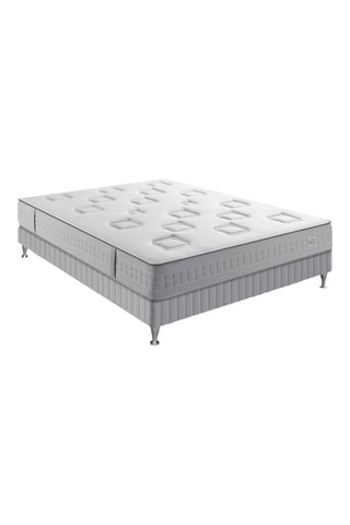 Ensemble matelas à ressorts ensachés et sommier Classique Challenge - Epaisseur 24 cm - Ferme