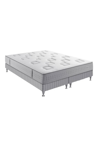 Ensemble matelas à ressorts ensachés et sommier Classique Challenge - Epaisseur 24 cm - Ferme