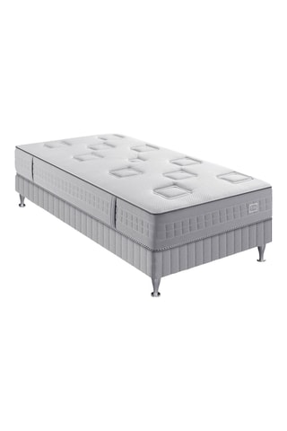 Ensemble matelas à ressorts ensachés et sommier Classique Challenge - Epaisseur 24 cm - Ferme
