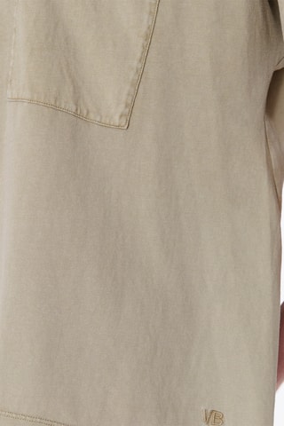 T-shirt oversize Thera - Caqui