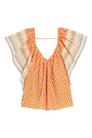 Blusa - Laranja - Souleiado x Vanessa Bruno