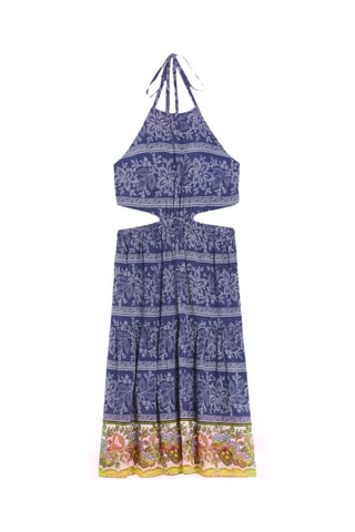 Vestido midi - Azul - Souleiado x Vanessa Bruno