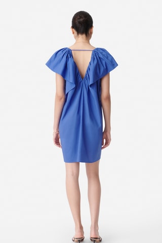 Vestido trapézio - Azul-real - Souleiado x Vanessa Bruno