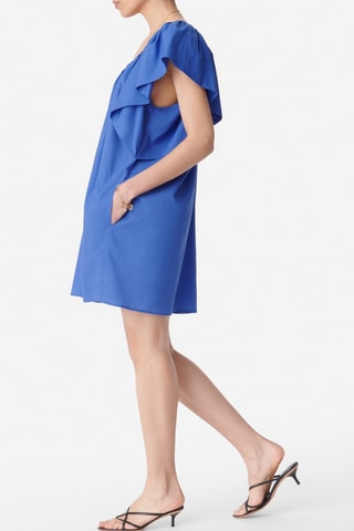 Vestido trapézio - Azul-real - Souleiado x Vanessa Bruno