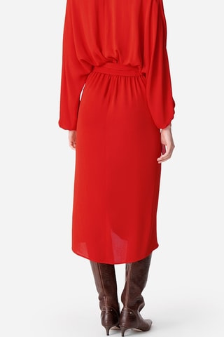 Vestido midi - Vermelho