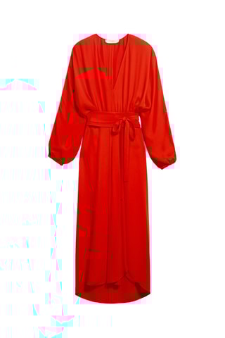 Vestido midi - Vermelho