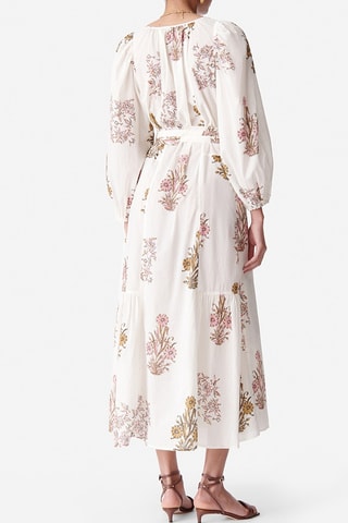Vestido midi - Cru