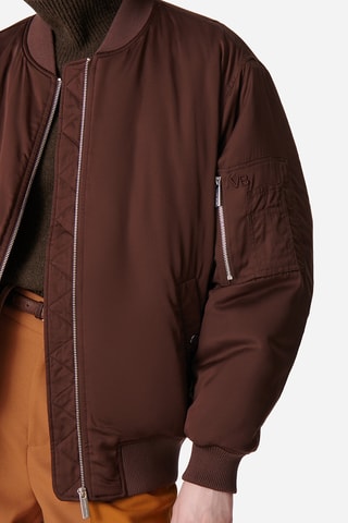 Bomber oversize - Castanho