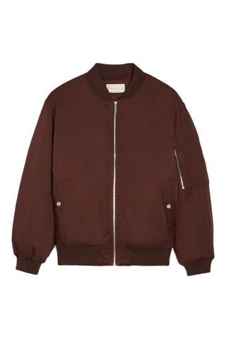 Bomber oversize - Castanho