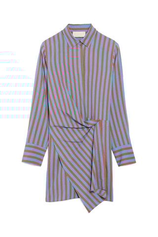 Vestido-camisa - Azul-claro