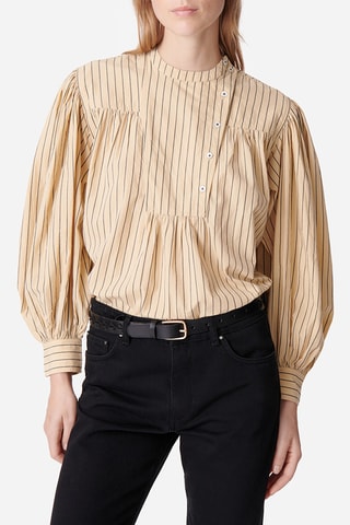 Blusa oversize - Bege