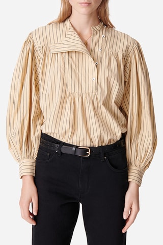Blusa oversize - Bege