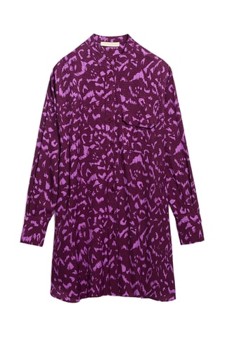 Vestido-camisa - Violeta