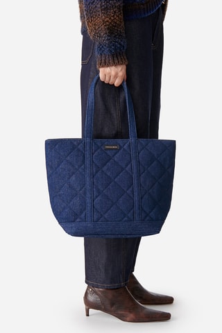 Mala shopper de ganga - Azul